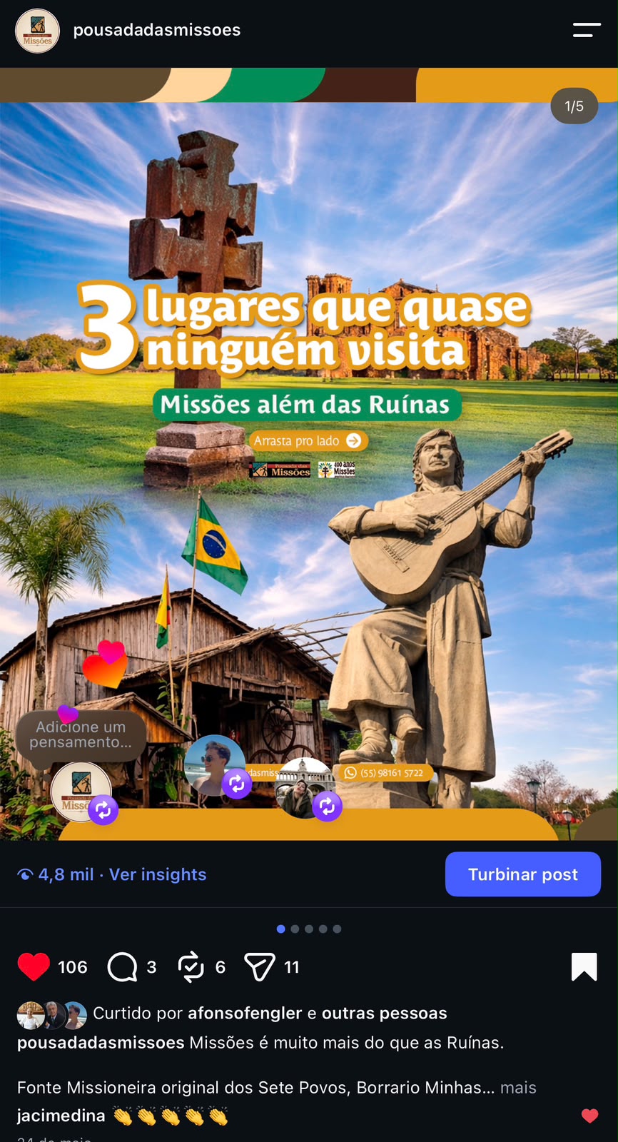 3 lugares que quase ninguém visita